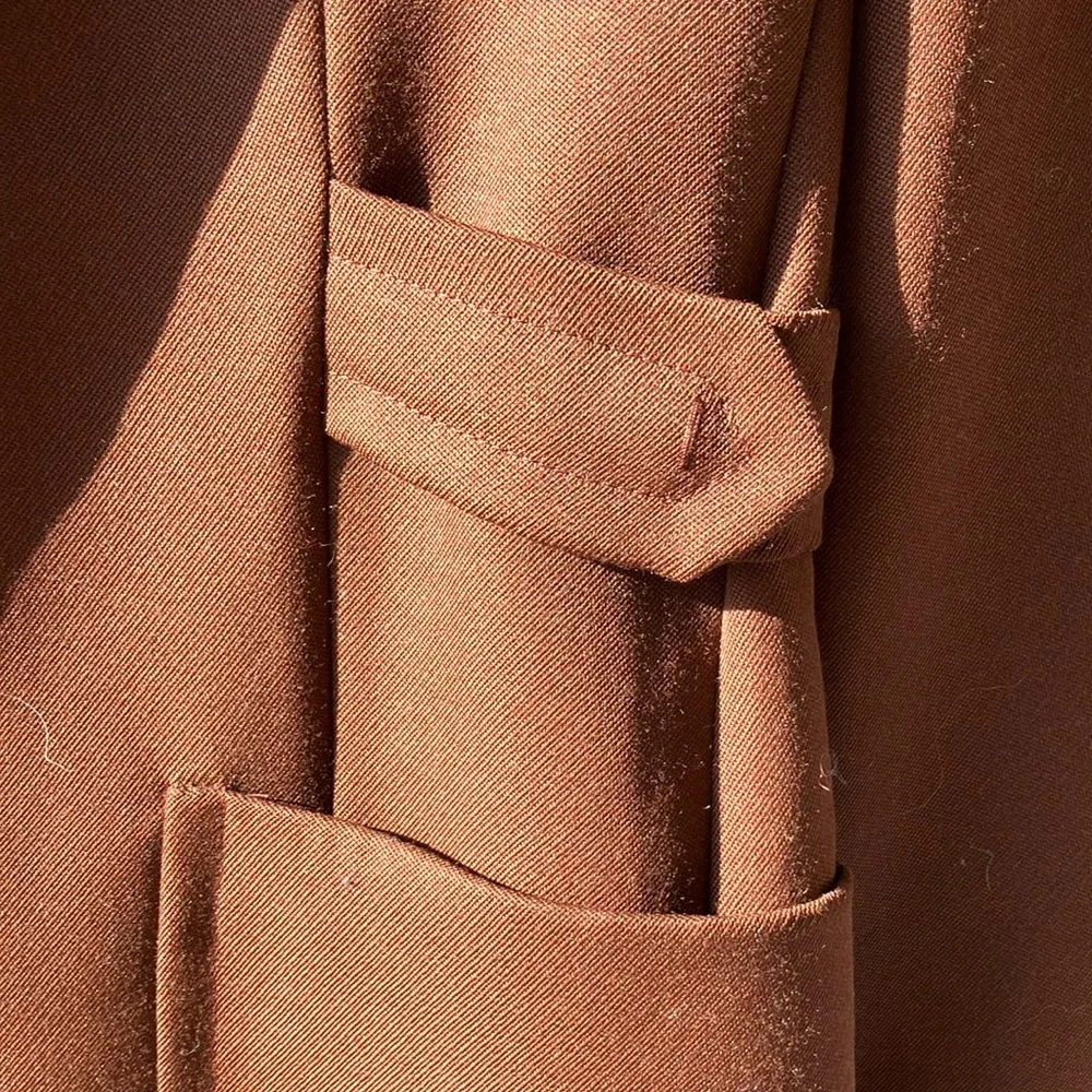 Prada Brown wool Women's tailored blazer - Picture 4 of 9